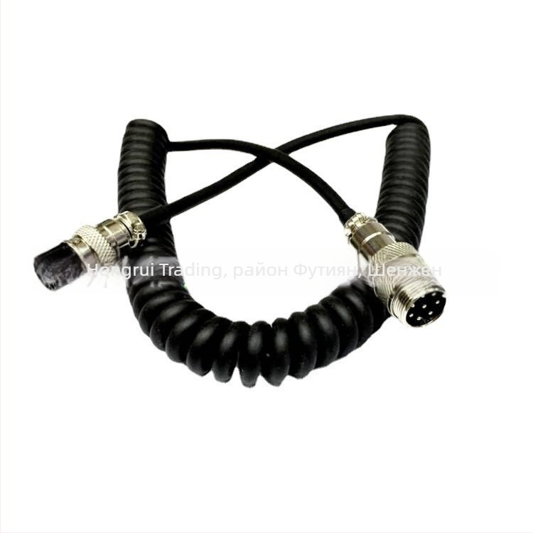 Kodomini 8-ядрен авиационен конектор за микрофон удължител за автомобилна радиостанция – антиинтерференция, диапазон 1.5–3 км, без батерия