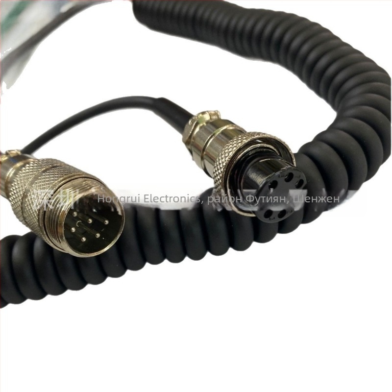 Kodomini 8-ядрен авиационен конектор за микрофон удължител за автомобилна радиостанция – антиинтерференция, диапазон 1.5–3 км, без батерия