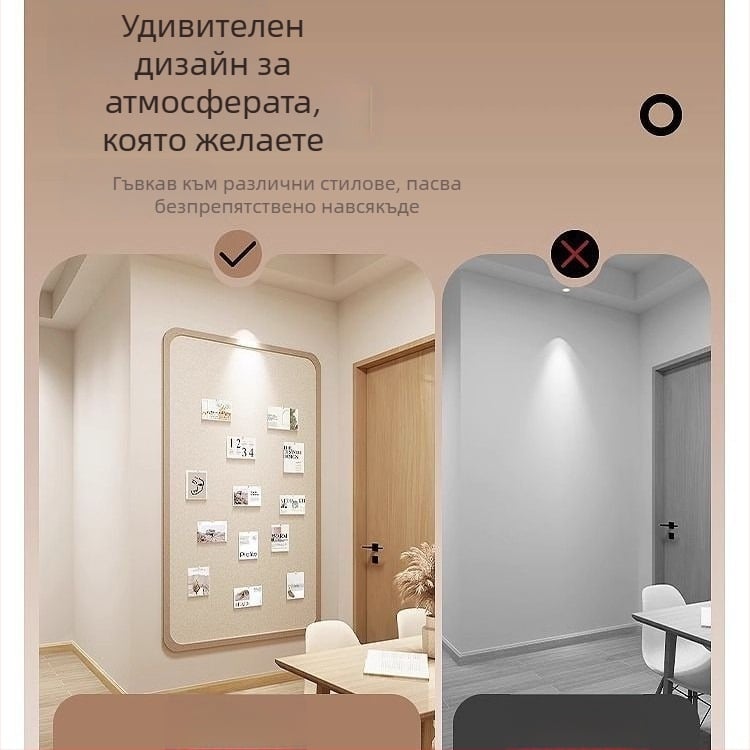 Фетрови стенни стикери – мотиви: пейзаж, геометрия, дървесен ефект и текст; материал: фетр; подходящи за хол, спалня и кабинет