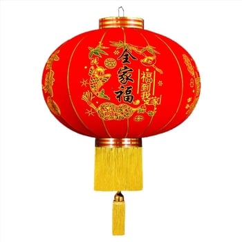 Фенер – двойка, флокинг плат, кръгла форма, етнически стил, ръчна изработка