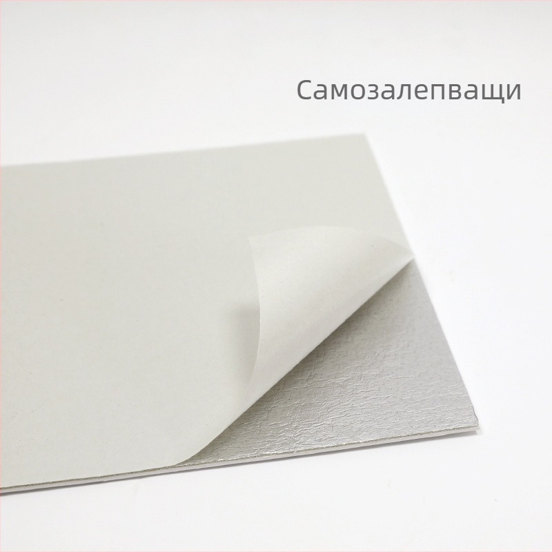 3D стенен стикер с бял тухлен дизайн, самозалепващ PVC панел, водоустойчив и влагоустойчив