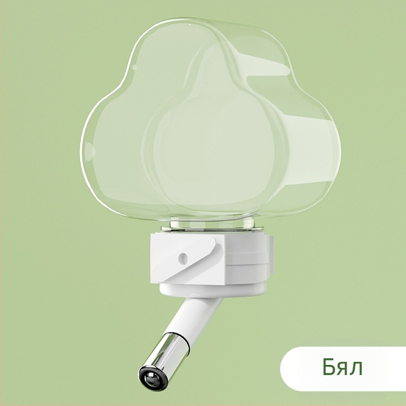 Хамстер водна бутилка с въртяща се топка за пиене, автоматична, висока прозрачност, без протичане (Материал: ПП+PC+неръждаема стомана; Произход: Шандонг; Марка: Chengxi; Номер на продукта: Cloud Water Bottle)