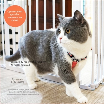 Котешки гръден презрамник — плат, Pickyorange, пакет 300 бр.