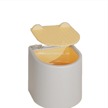 Ръчна лопатка за котешки постелки, с капак и кофа за отпадъци против миризма