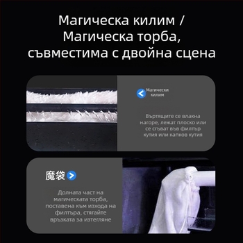 Аквариум филтър торба – памучен материал, Honeycomb филтър медия, висока плътност, Naichong