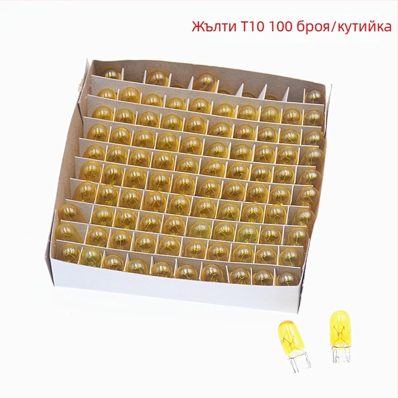 Автомобилна приборна лампа, модел T10, 12V, 5W