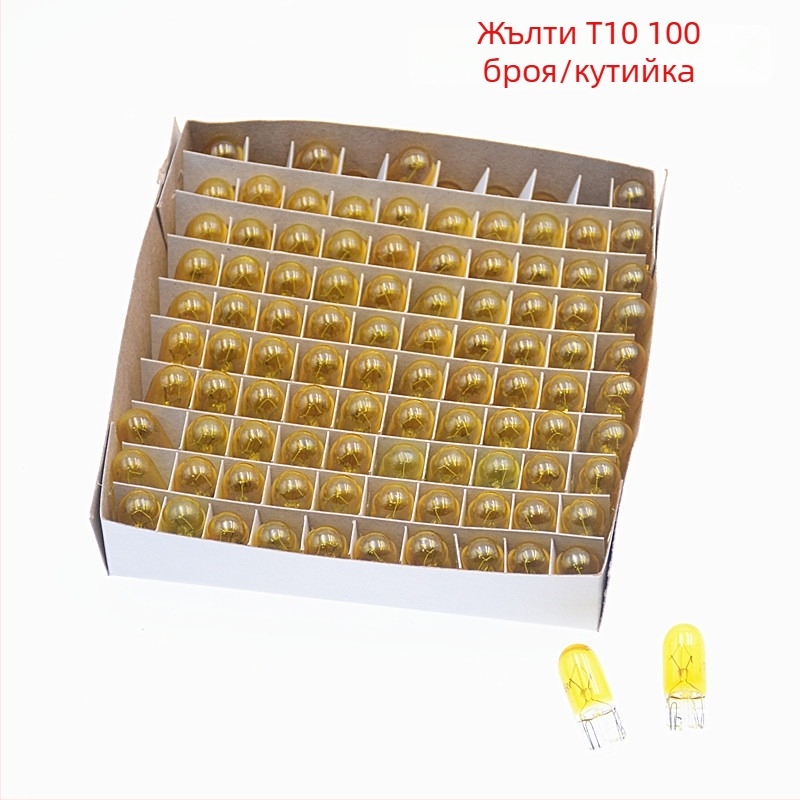 Автомобилна приборна лампа, модел T10, 12V, 5W