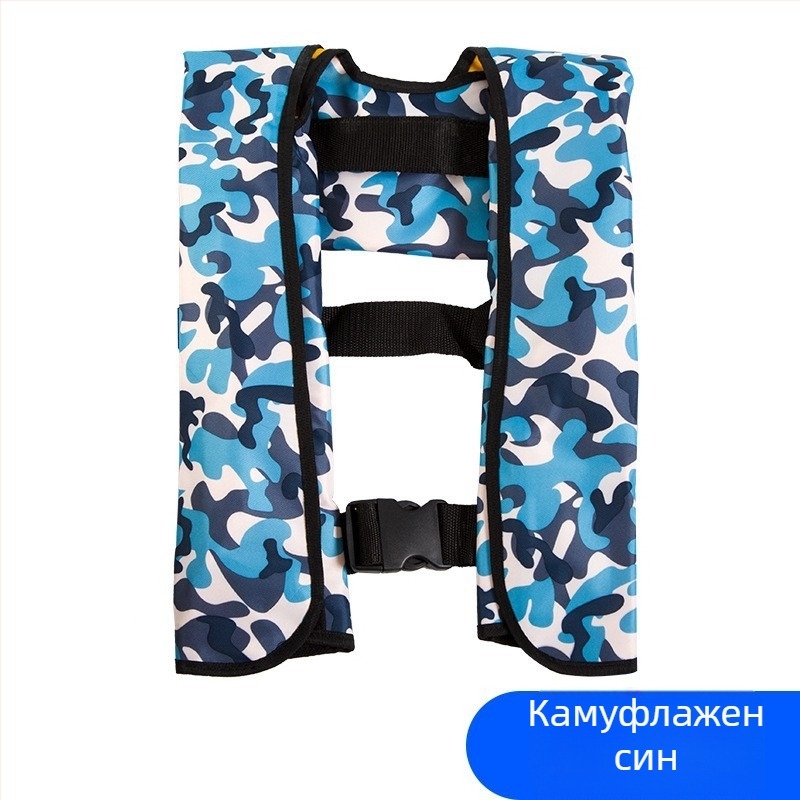 Yasian автоматичен надуваем спасителен жилет за възрастни, преносим, висока плавучност, модел CY-150N