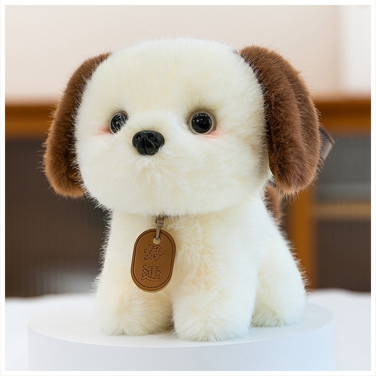 Плюшено бюро‑приятелче с ключодържател — котка, къса плюш, пълнеж PP памук, за възраст 14+