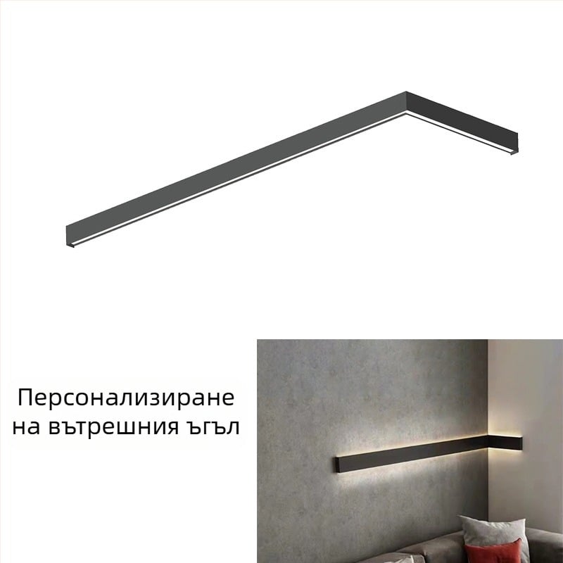 LED стенна лампа за стълбище и коридор – декоративна лампа с LED лента, 111–240V
