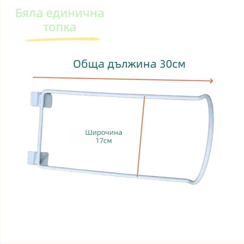 Стойка за топки с единичен дисплей и аксесоари с двойна кука за спортни стоки