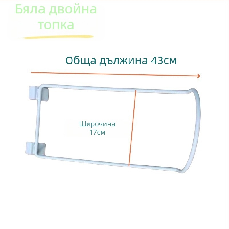 Стойка за топки с единичен дисплей и аксесоари с двойна кука за спортни стоки
