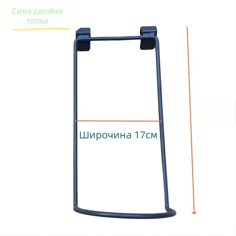 Стойка за топки с единичен дисплей и аксесоари с двойна кука за спортни стоки