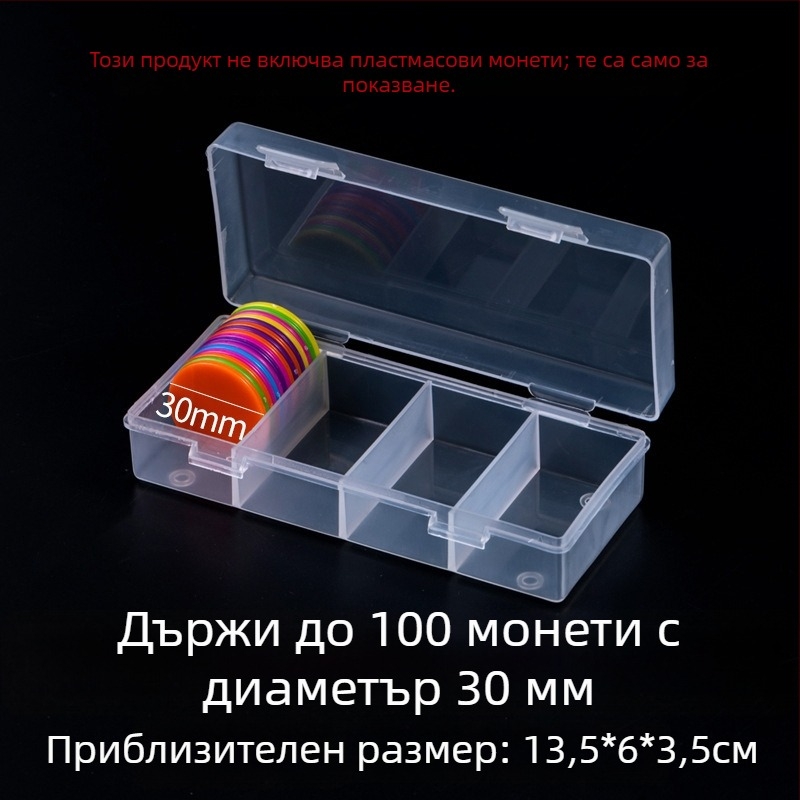 Персонализирани пластмасови наградни монети и токени за точки за учебни занимания и шах/карти игри