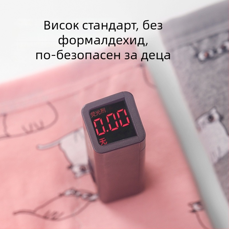 Карикатурни гащички за период за 12-годишни момичета, без протичане, дишащи антибактериални, с средна талия