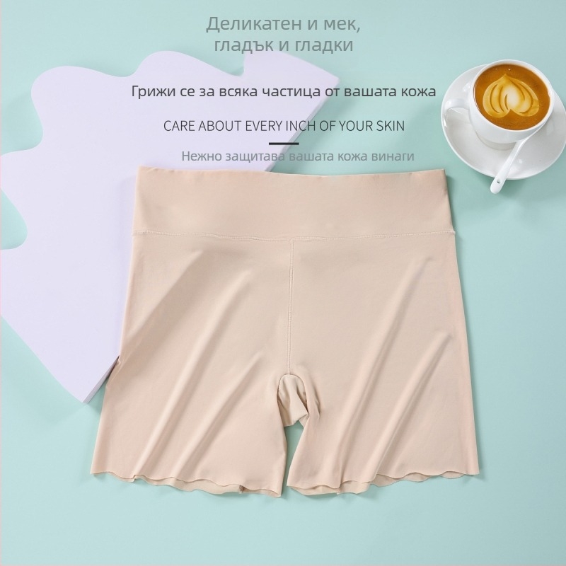 Дамски Ice Silk безшевни клинове, средна талия, антиекспозиция и повдигане на ханша.