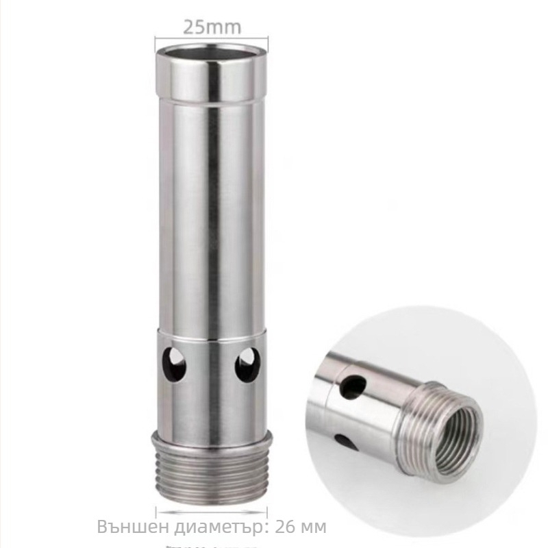 Haiyan 304 неръждаема стомана Сопло за фонтан с балонно пръскане за дворни алпийски композиции, площади и водни съоръжения