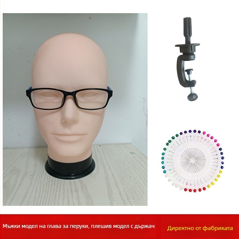 Модел на глава за перука за косплей с скоба, модел RBE-GT09; материал на косата: K silk / p silk; стил на перука: аниме косплей; дължина: средна до дълга; голяма обиколка на главата