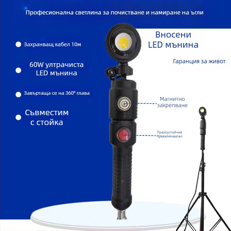 LED ъглов стенен осветител с крепежна планка за вдлъбнат ъгъл, висока яркост (LED, стенен монтаж, вдлъбнат ъгъл, крепежна планка, висока яркост)