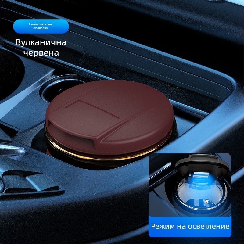 Керамичен автомобилен пепелник с капак | Модел 028, бионичен производствен процес, двойно приложение за дом и кола — Zhenshangle