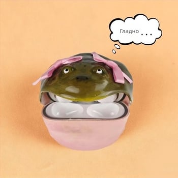 Калъф за слушалки Ugly Frog, твърд корпус, ръчна изработка, за Apple