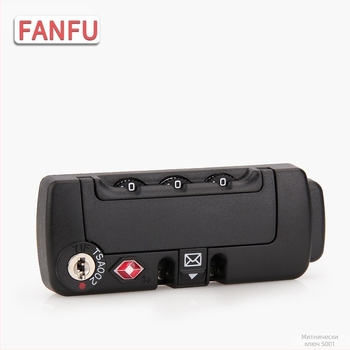 Fanfu заключалка за куфари TSA002 – пластмасова антикрадба заключалка, модел S001, TSA708 съвместим