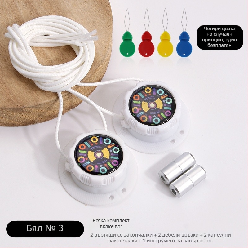 Спортни маратонки за бягане със система без връзки и въртящ се бутон; кръгли шнурове, дебелина на шнура 0.15 cm, дължина на шнура 100 cm; модел Xd351, подходящи за маратонки и ежедневни обувки