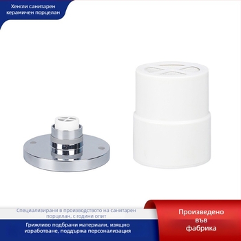 Душ-филтър | Цинков сплав | Горен спрей | Модел HL-35 | KDF филтър елемент | Монтаж: вградена