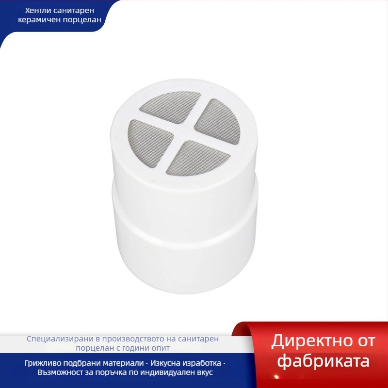 Душ-филтър | Цинков сплав | Горен спрей | Модел HL-35 | KDF филтър елемент | Монтаж: вградена