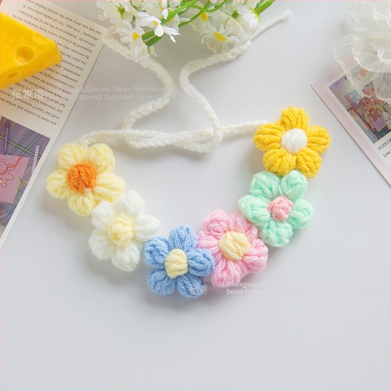 Вълнен плетен шал за домашни любимци (котки и малки кучета) – общо ползване, четири сезона