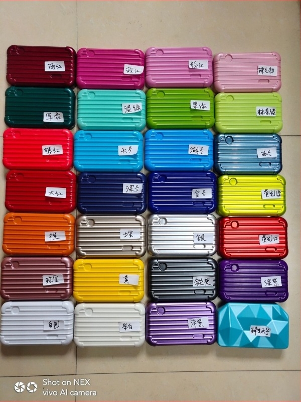 Козметична чантичка с твърд корпус, ABS+PC, водоустойчива, цип