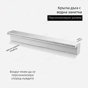 Програмиран фонтан за рибно езеро със стенен водопад, 304 неръждаема стомана, ландшафтен дизайн