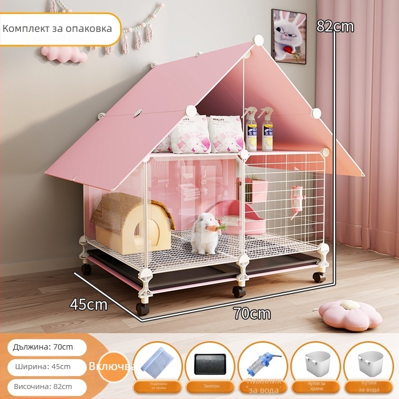 Anrik метална клетка за зайци – интериорно луксозно жилище, произход Zhejiang