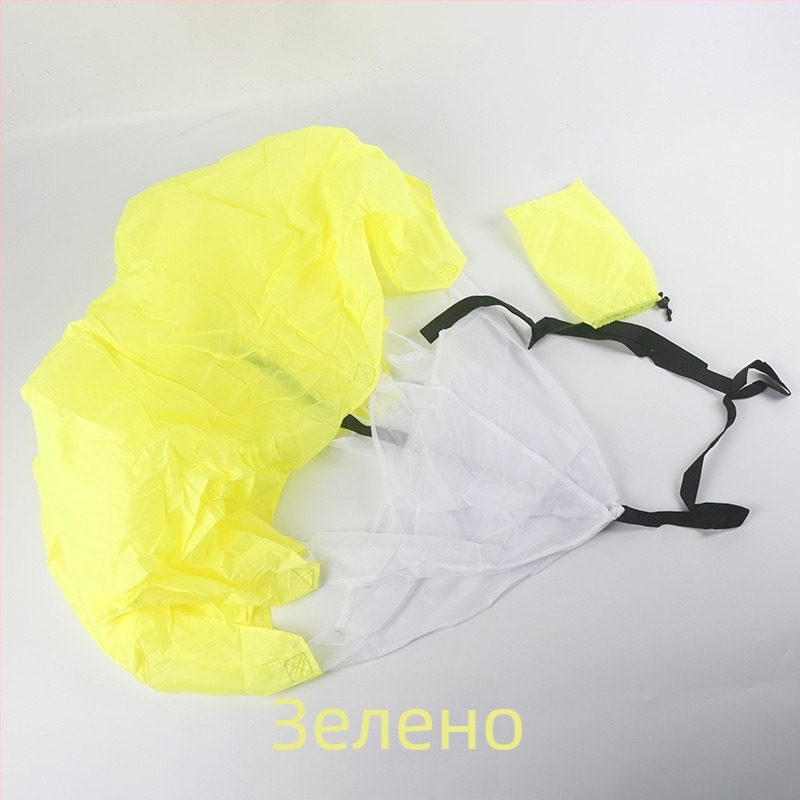 Чадър със съпротивление за спринт тренировка - полиестерна материя, персонализируем, марка Victory, тренировъчен помощник за футбол и лека атлетика