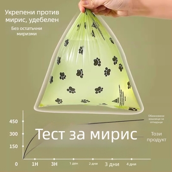 Пакети за отпадъци от домашни любимци, портативни, средна дебелина (Бранд: Friendly, Материал: Друг)