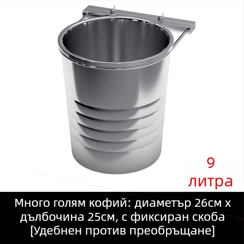 Закачваща се купа за кучета от неръждаема стомана с антиразлив дизайн, комплект за автоматично хранене – Yichen