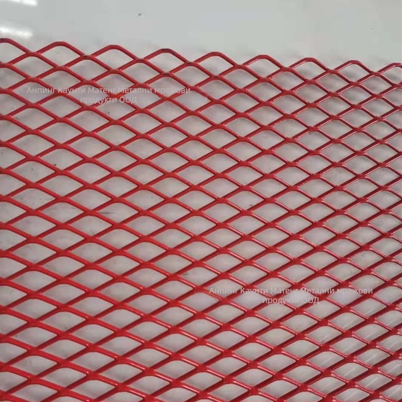 Универсална алуминиева мрежеста решетка за автомобил, централна радиаторна решетка, патерн 3x6 отвора