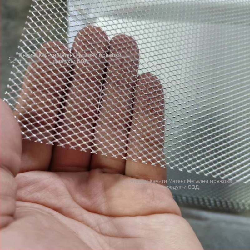 Универсална алуминиева мрежеста решетка за автомобил, централна радиаторна решетка, патерн 3x6 отвора