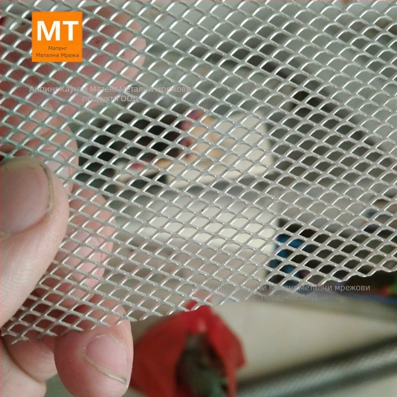 Универсална алуминиева мрежеста решетка за автомобил, централна радиаторна решетка, патерн 3x6 отвора