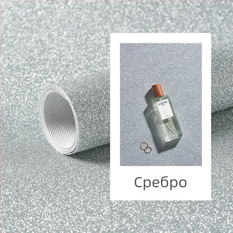 Фонова тъкан за fotografия на продукти — звездно сияние, материал: нетъкан текстил, марка Light and Shadow Stars