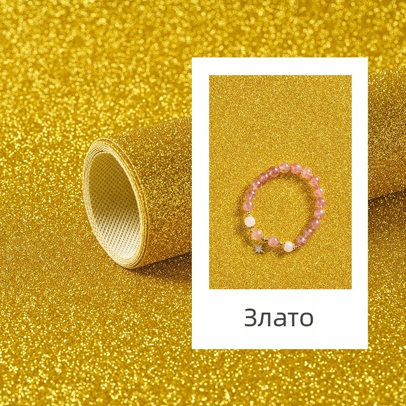 Фонова тъкан за fotografия на продукти — звездно сияние, материал: нетъкан текстил, марка Light and Shadow Stars