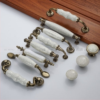 Дръжка Crack Handle за обувен шкаф – цинкова сплав, леене под налягане, европейски стил, античен хардуер