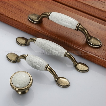 Дръжка Crack Handle за обувен шкаф – цинкова сплав, леене под налягане, европейски стил, античен хардуер