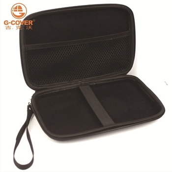 Твърд корпус EVA чанта за GPS/таблет с PU подплата — Jikwo, стил градска простота, еднотонен модел