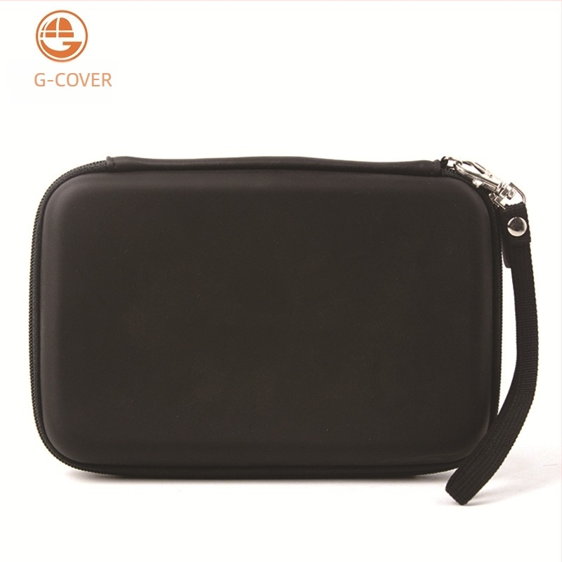 Твърд корпус EVA чанта за GPS/таблет с PU подплата — Jikwo, стил градска простота, еднотонен модел