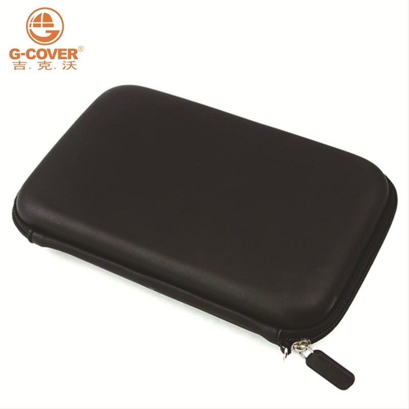 Твърд корпус EVA чанта за GPS/таблет с PU подплата — Jikwo, стил градска простота, еднотонен модел