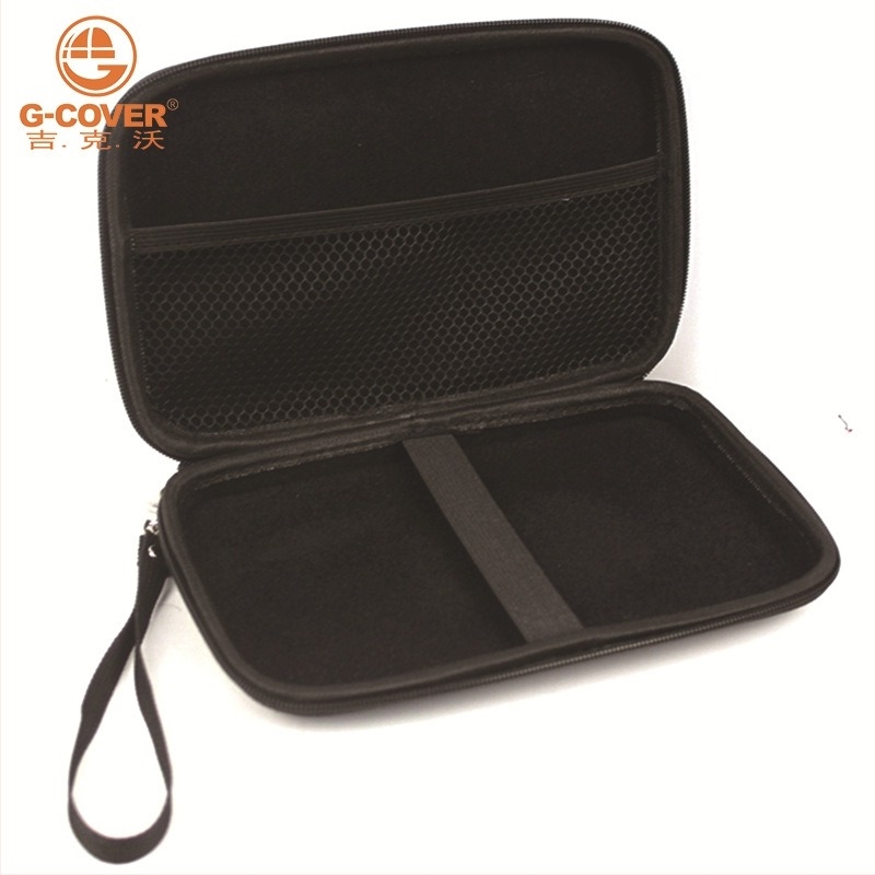 Твърд корпус EVA чанта за GPS/таблет с PU подплата — Jikwo, стил градска простота, еднотонен модел