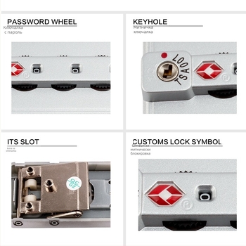 Yongfeng ABS заключващ механизъм за багаж – аксесоари за багаж, тип кутия