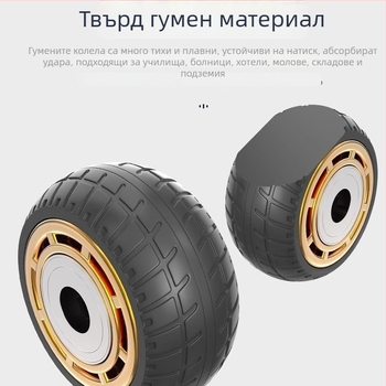 Тежкотоварни универсални колела за чанти и колички – Марка: Neck strength; Материал: Other; Година/Сезон: Spring 2025; Стил: Urban simplicity; Категория: Аксесоари за чанти