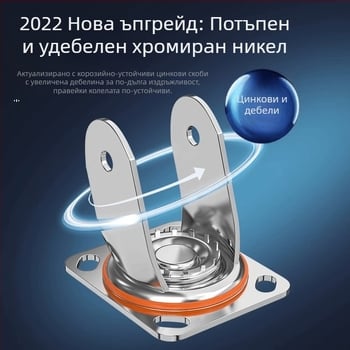 Универсално полиуретаново тежкотоварно въртящо се колелце за колички и ремаркета – тихо движение